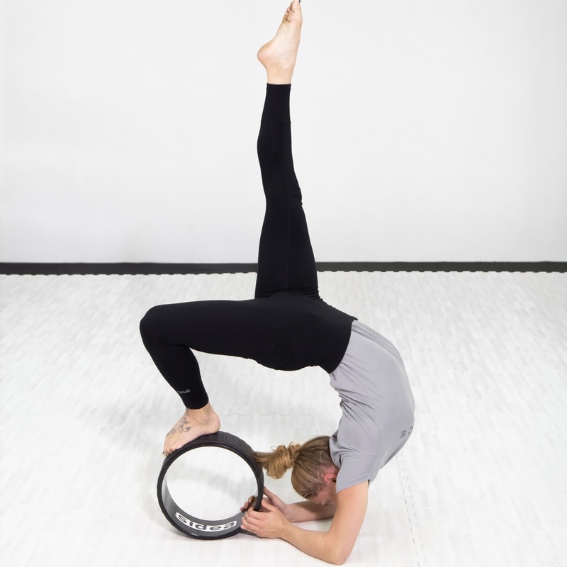 Rueda de yoga . Antideslizante, Medidas 30x13 cm – Ortoexpertos