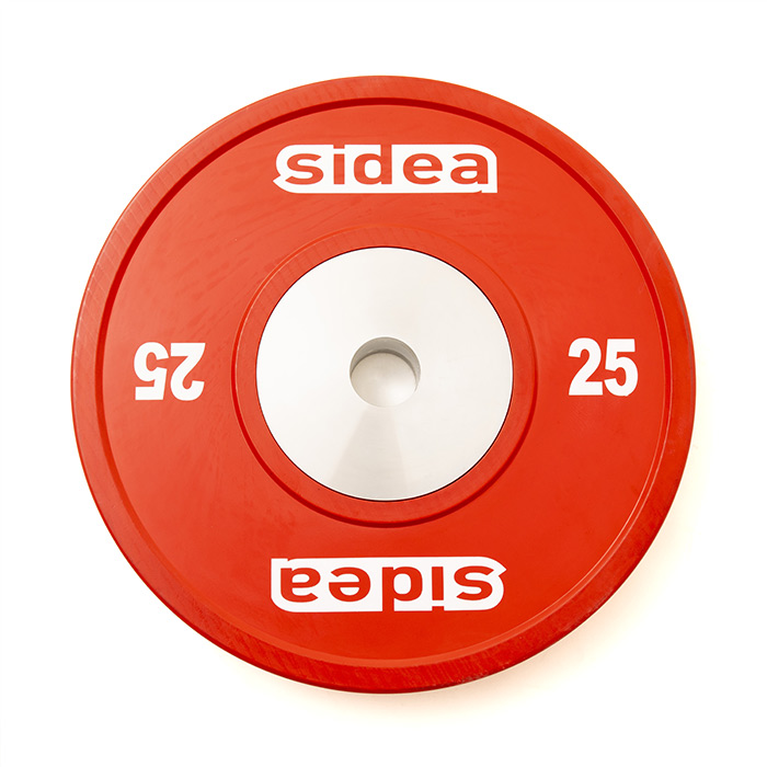 9042/5-9046/5 Competition Rubber Bumper Plates - Sidea Fitness